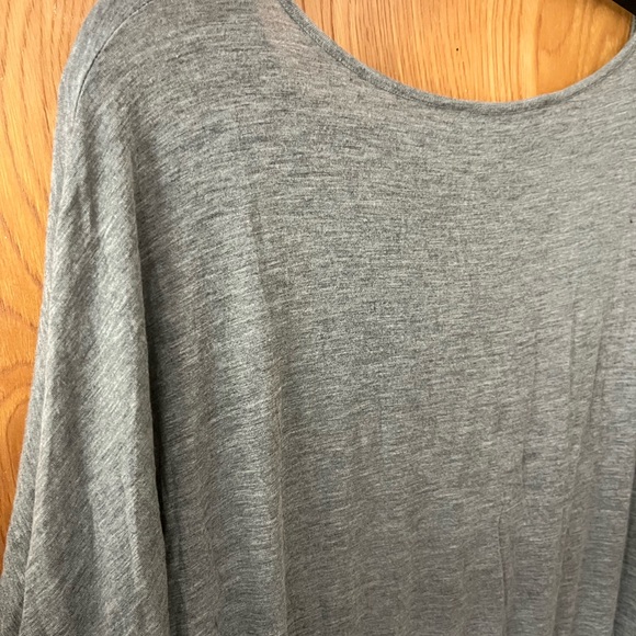 Adam Lippee round neck jersey banded tshirt dress 4 - Picture 8 of 9